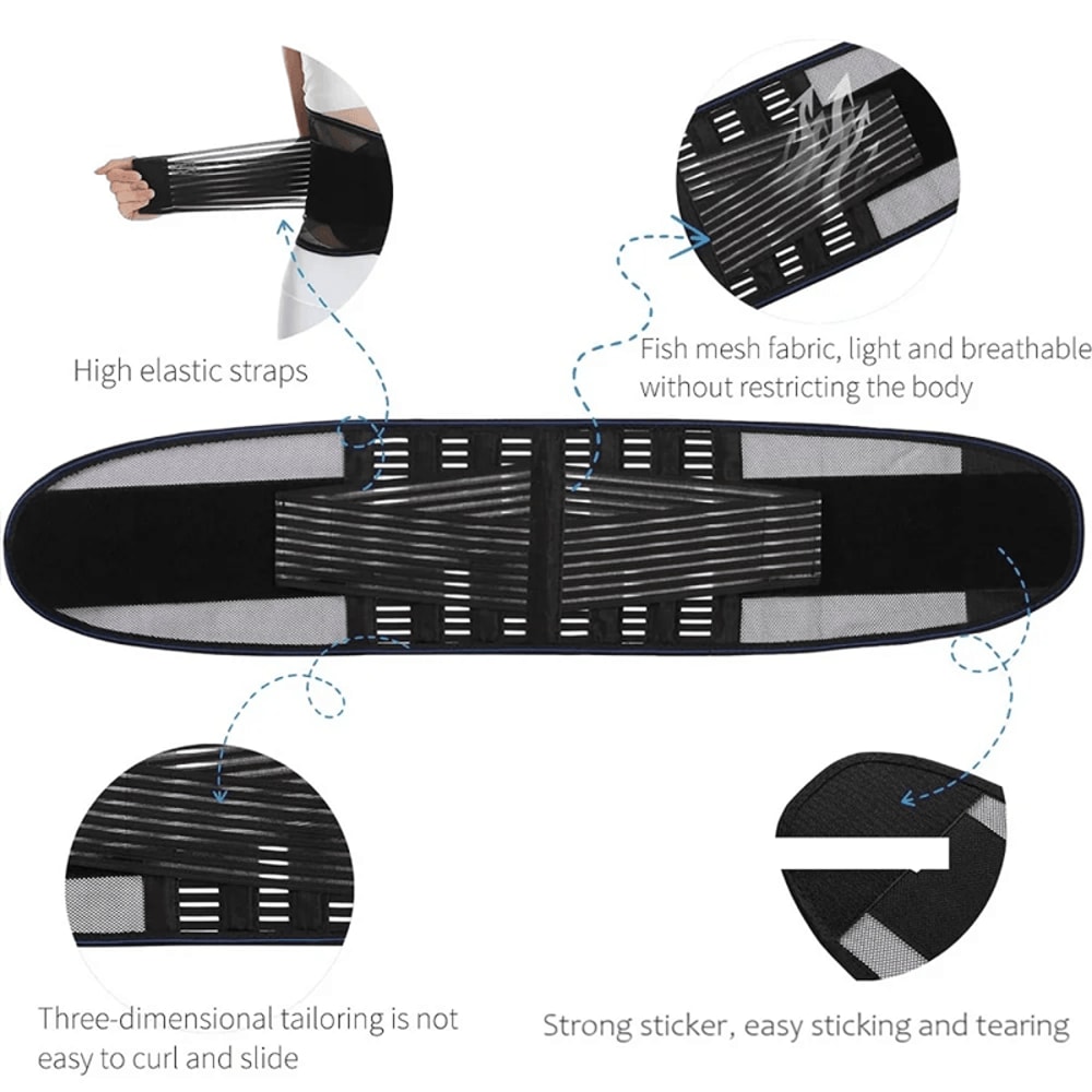 SpineAlign Adjustable Back Brace For Men And Women 1