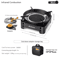 BISINNA High Power Infrared Camping Gas Stove  Portable Split Type Outdoor Burner For Hiking And Pi 3