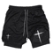FlexCore 2 In 1 Mens Performance Shorts  Breathable Gym Running Shorts 1