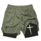 FlexCore 2 In 1 Mens Performance Shorts  Breathable Gym Running Shorts 6
