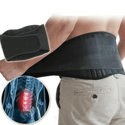 thermaflex adjustable self heating lumbar support belt