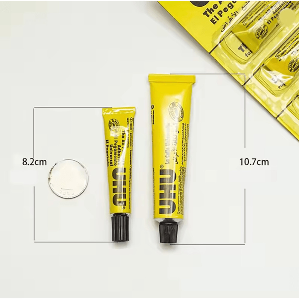 UHU All Purpose Transparent Glue Extra Strong Clear Adhesive For Fabric Leather And DIY Projects 2