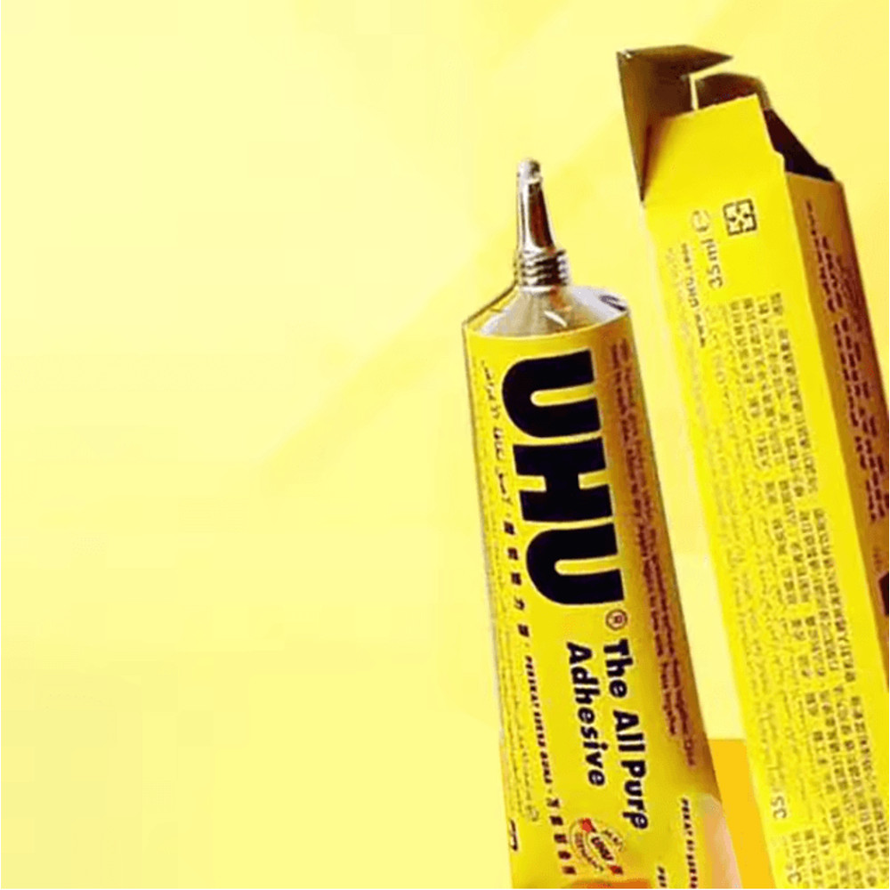 UHU All Purpose Transparent Glue Extra Strong Clear Adhesive For Fabric Leather And DIY Projects 3