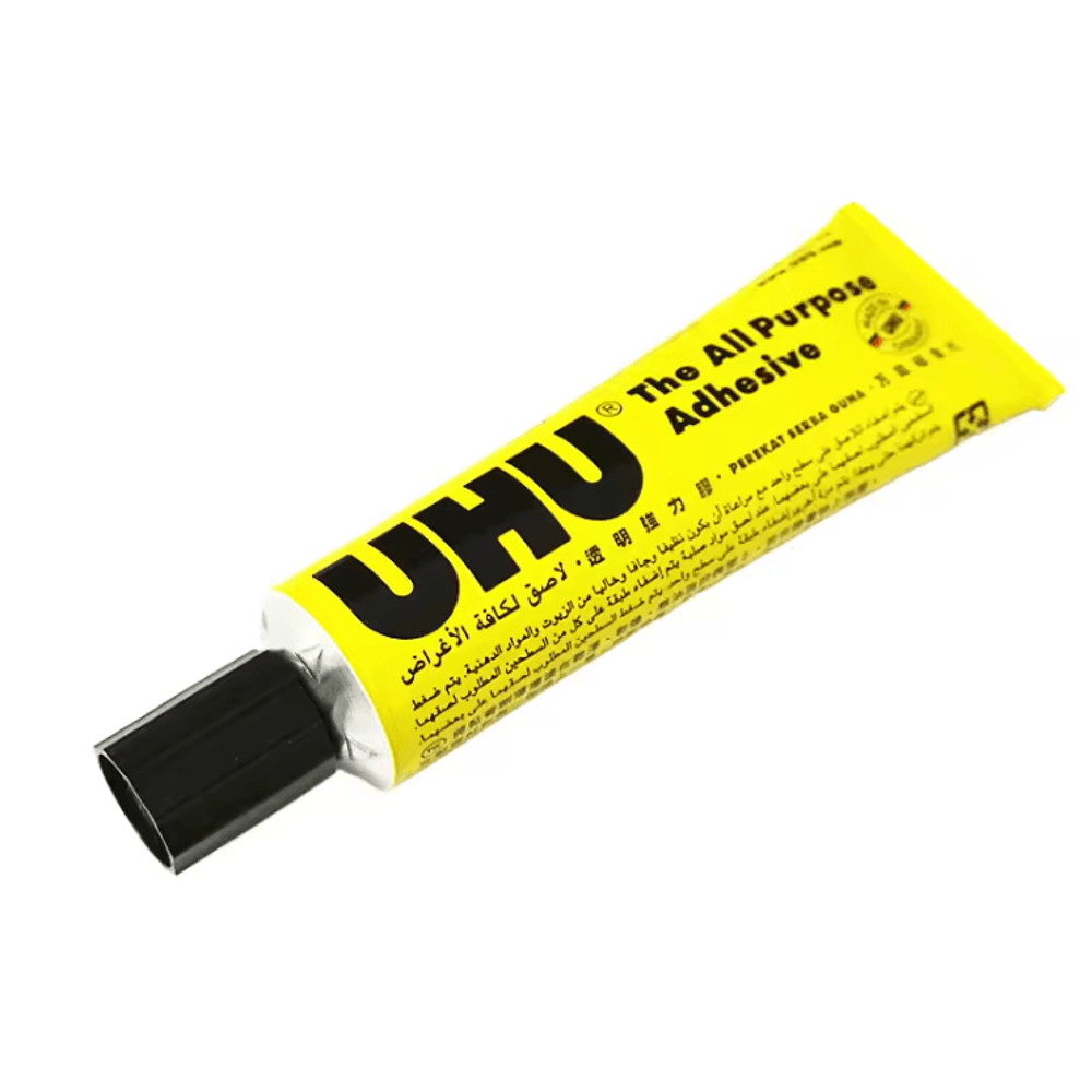 UHU All Purpose Transparent Glue Extra Strong Clear Adhesive For Fabric Leather And DIY Projects 4