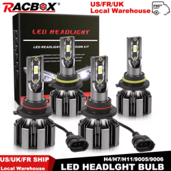 lumadrive 120w led headlight bulbs super bright csp car headlamp set