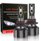 LumaDrive 120W LED Headlight Bulbs Super Bright CSP Car Headlamp Set 4