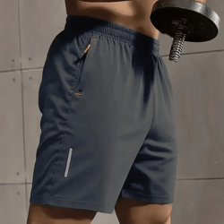 aeroflex breathable sports shorts for men comfortable elastic waist activewear