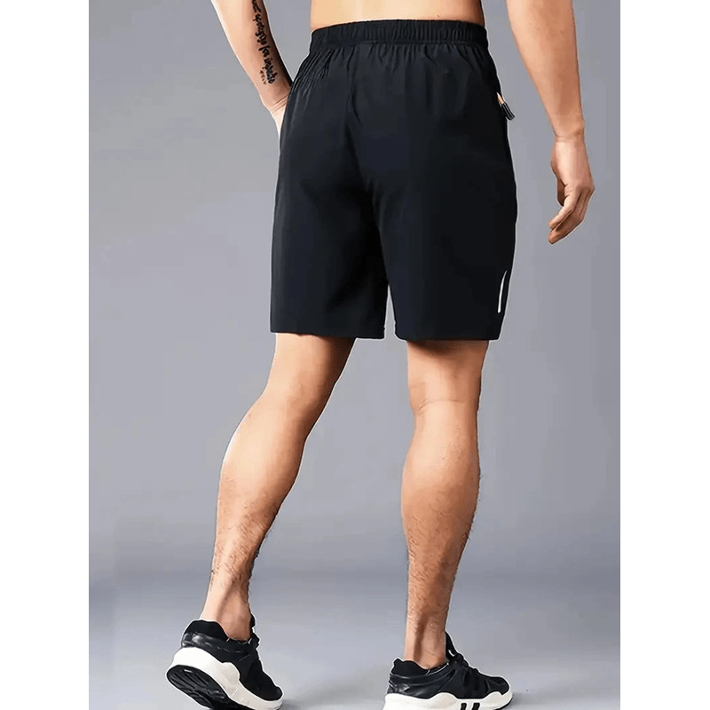 AeroFlex Breathable Sports Shorts For Men Comfortable Elastic Waist Activewear 1