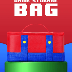 gamevault large protective carrying case for nintendo switch oled console and accessories