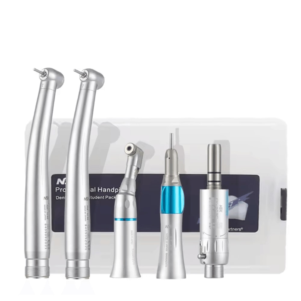 NSK FX Dual Drive Dental Handpiece Set 11 Contra Angle And High Speed Turbine 5