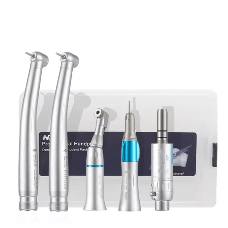 NSK FX Dual Drive Dental Handpiece Set 11 Contra Angle And High Speed Turbine 5