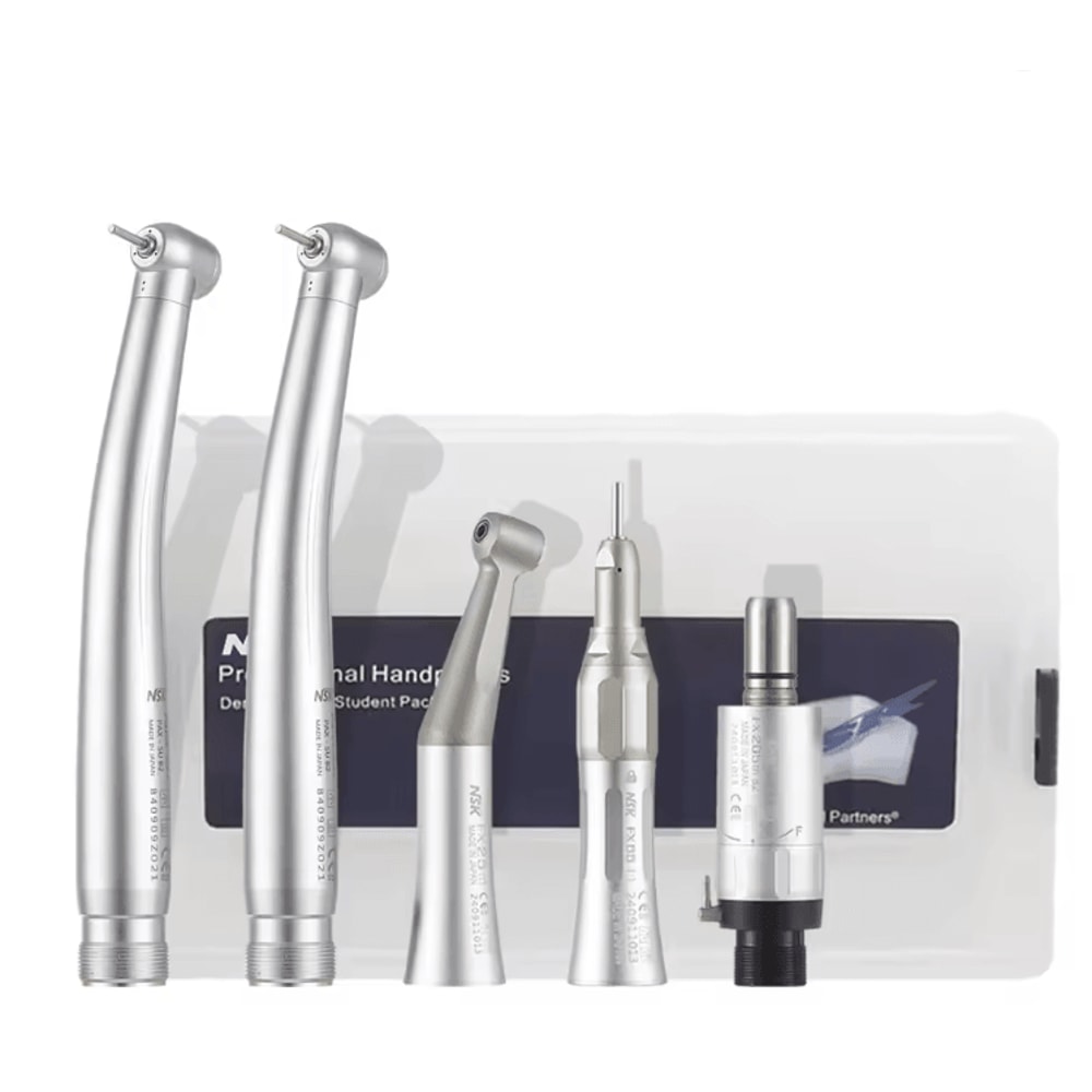 NSK FX Dual Drive Dental Handpiece Set 11 Contra Angle And High Speed Turbine 6