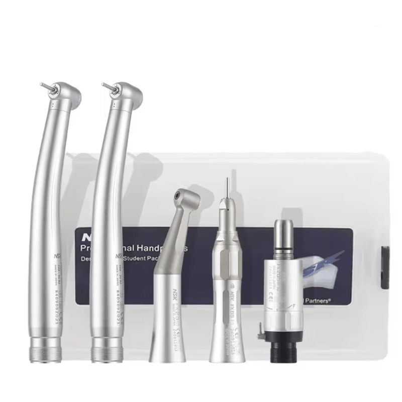 NSK FX Dual Drive Dental Handpiece Set 11 Contra Angle And High Speed Turbine 6