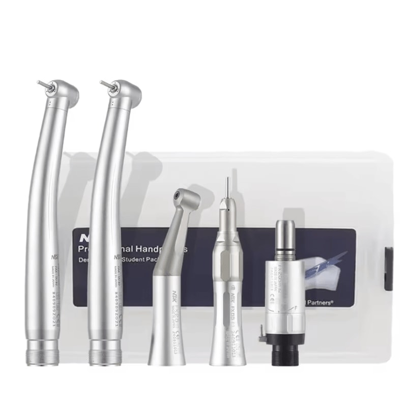 NSK FX Dual Drive Dental Handpiece Set 11 Contra Angle And High Speed Turbine 7