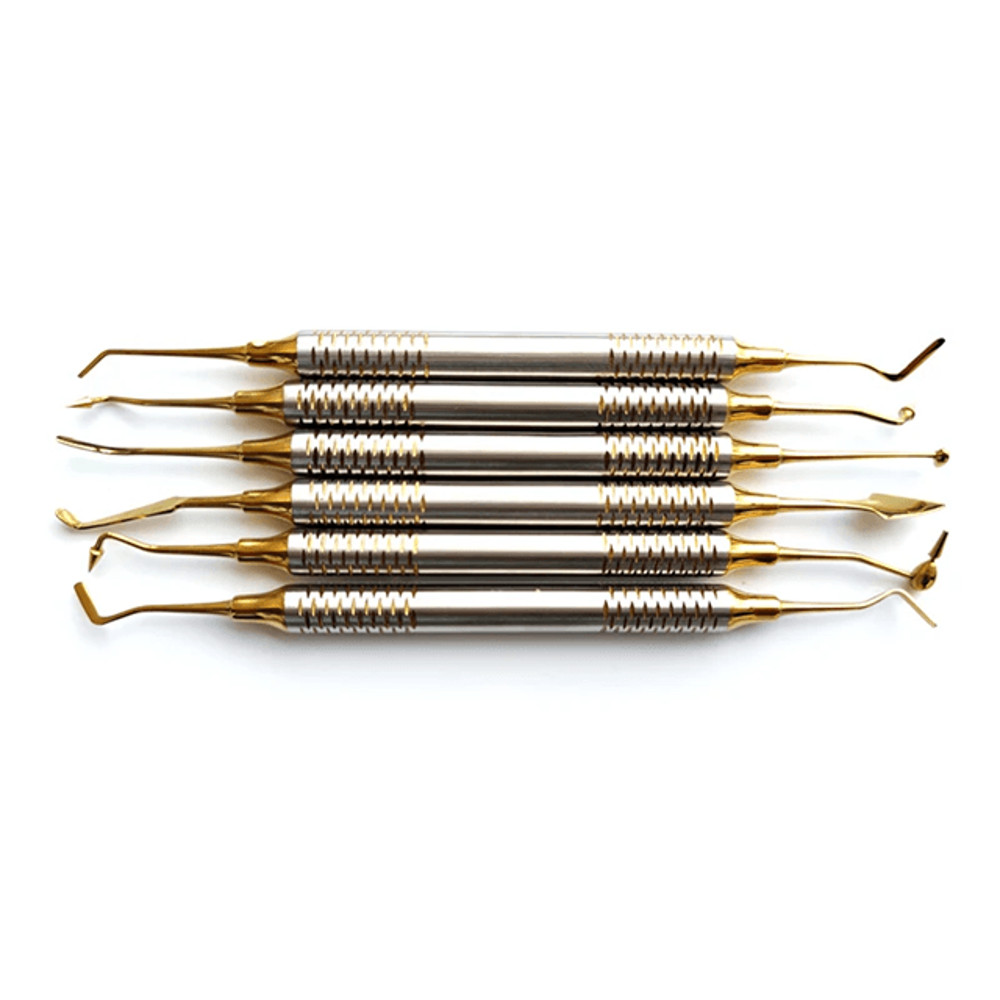 TitanEdge 6 Piece Dental Composite Resin Filling Spatula Set 2