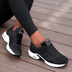 airstride women platform mesh breathable sneakers