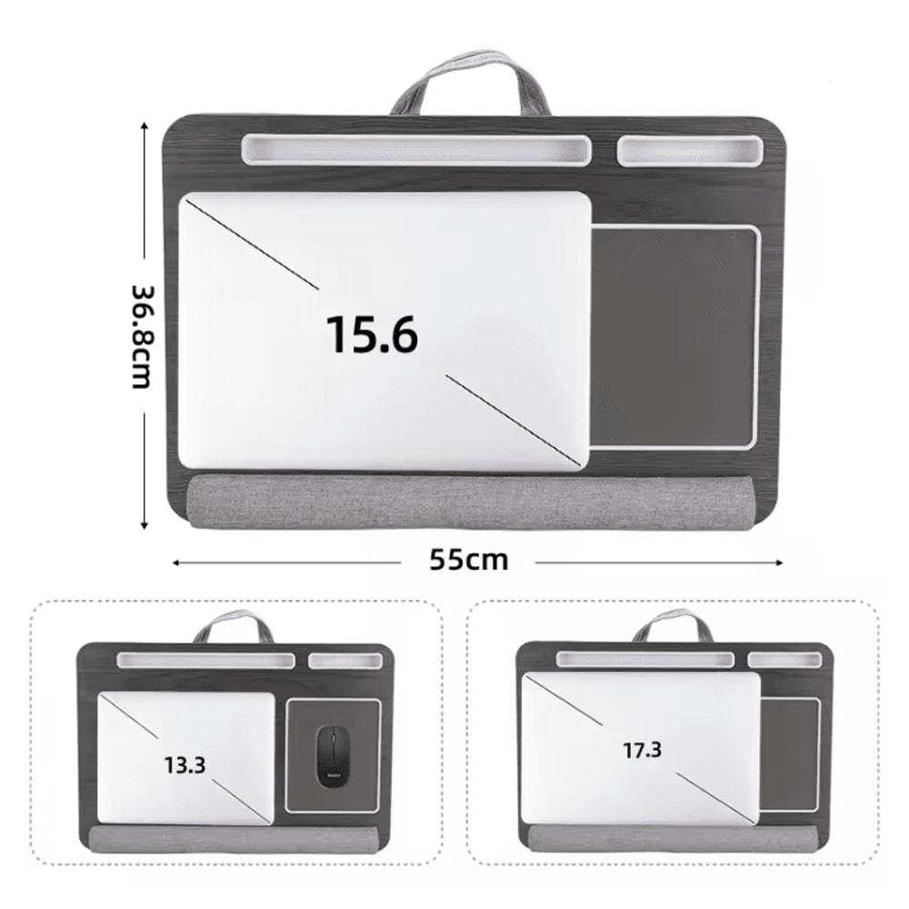 FlexiWork Multi Purpose Portable Laptop Desk With Built In Mouse Pad 3
