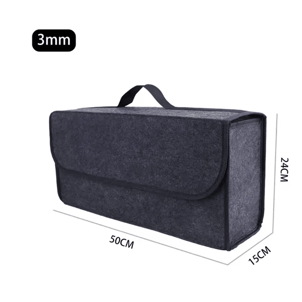 FeltEase Foldable Car Storage Box Organizer Large Capacity Trunk Bag 4