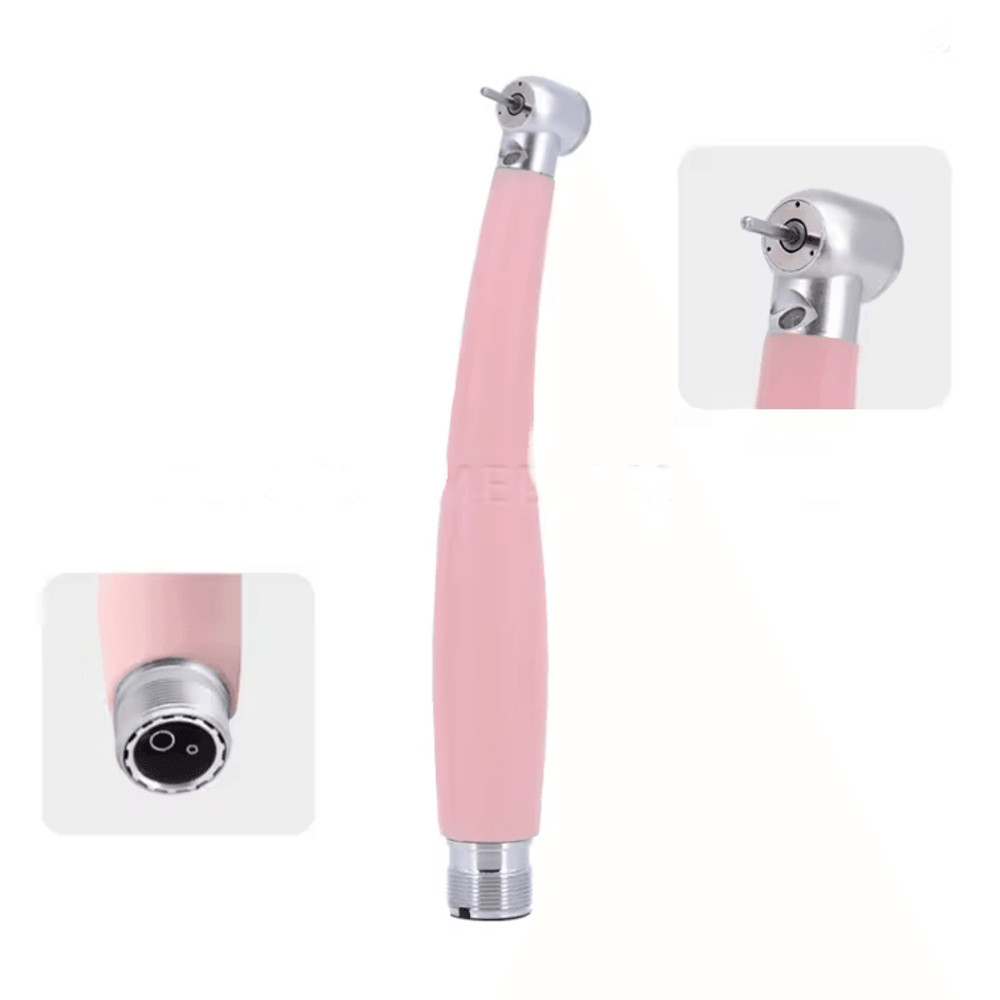 AeroLite Pink LED Dental High Speed Handpiece With Ceramic Bearings 4