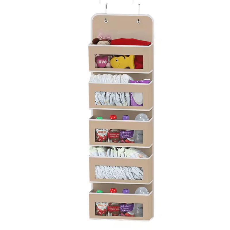 NeatNest 5 Shelf Hanging Door Storage Organizer With Large Pockets 4