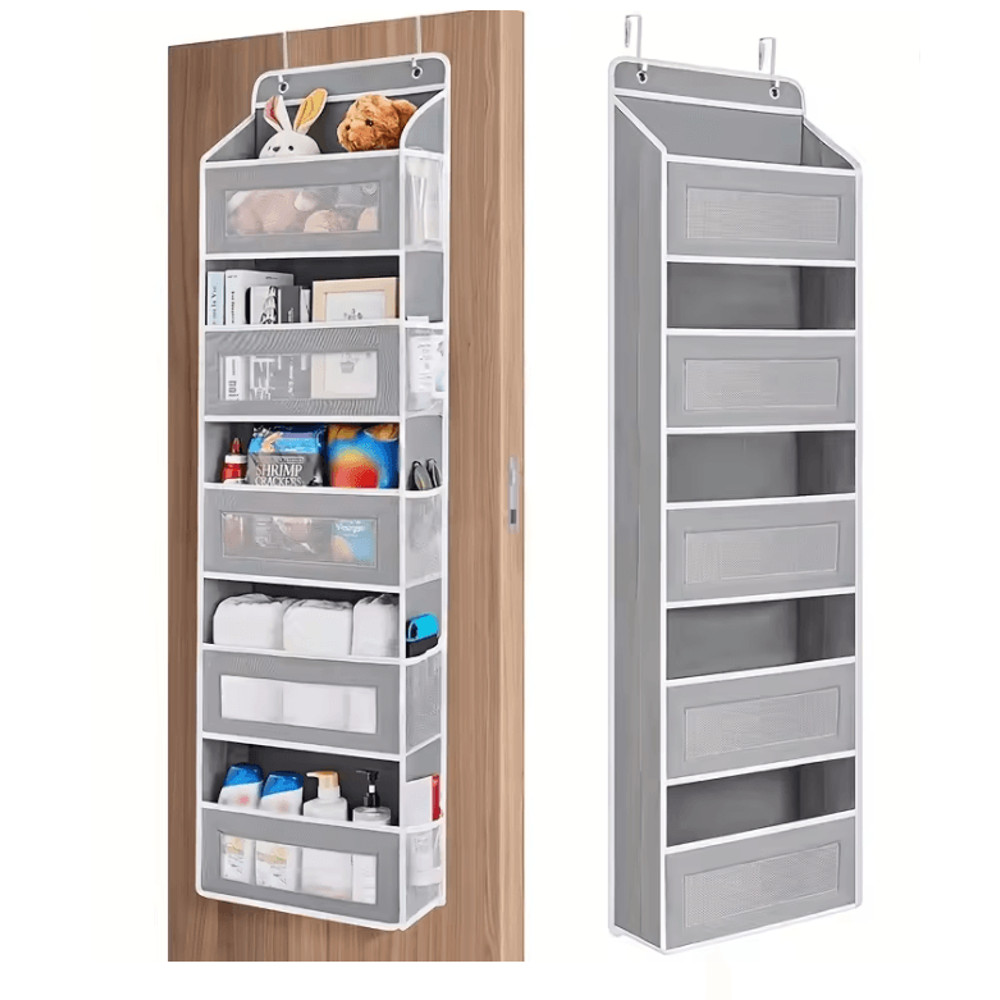 NeatNest 5 Shelf Hanging Door Storage Organizer With Large Pockets 7