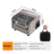 HeatMate Portable Mini Gas Camping Heater And Stove 3