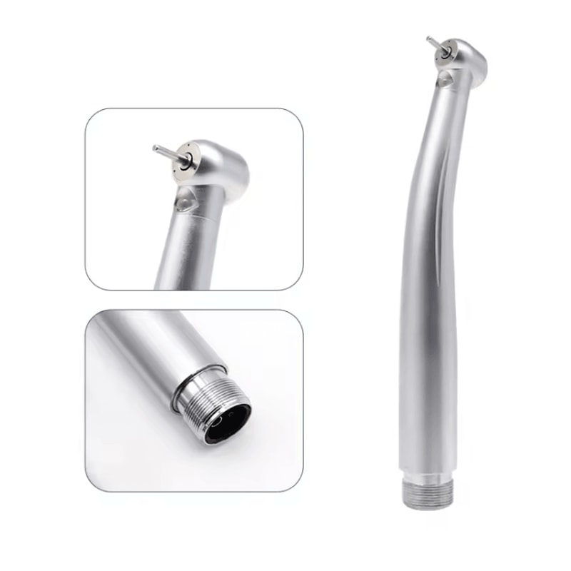 LumiDent LED Dental High Speed Handpiece With Ceramic Bearings And Push Button Design 4