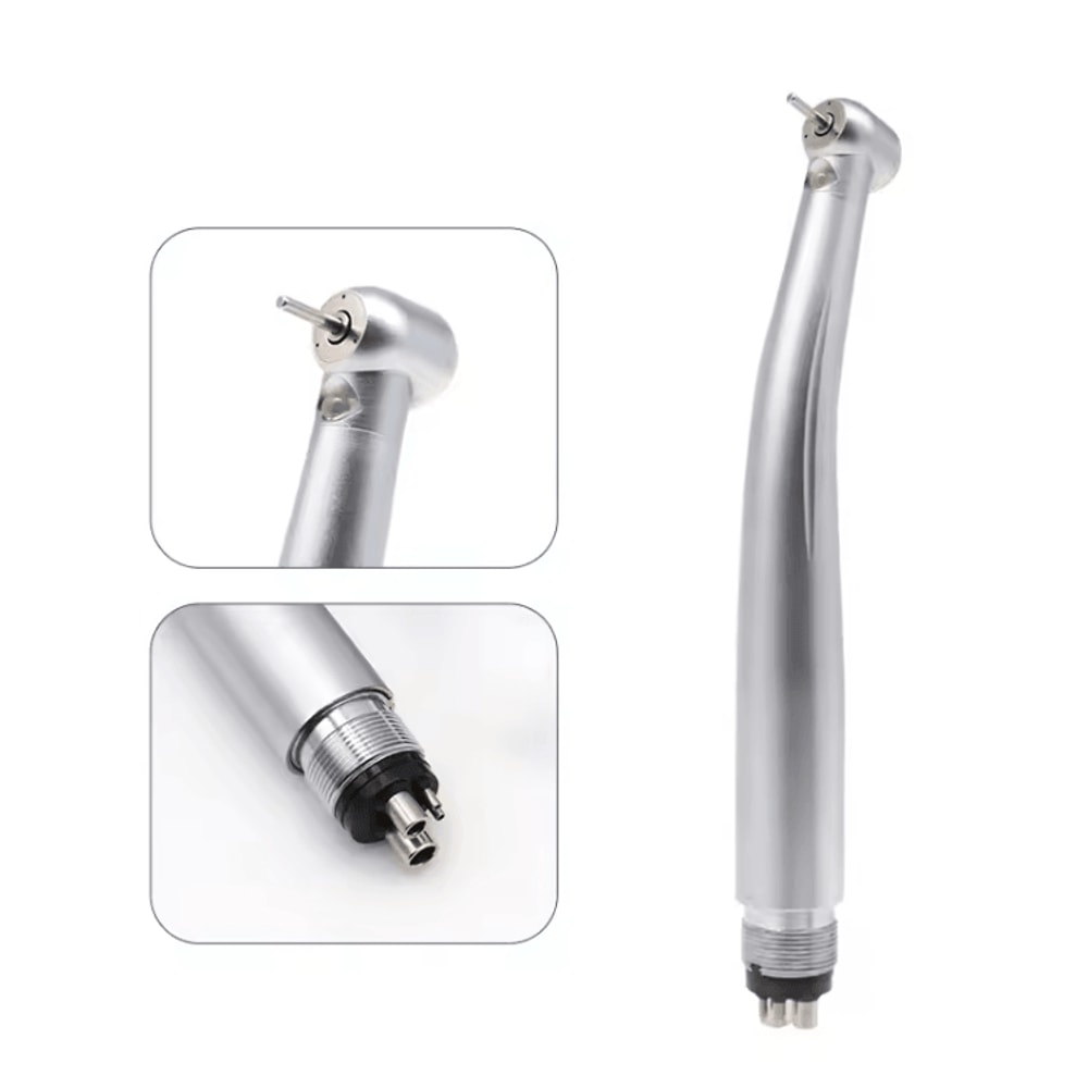LumiDent LED Dental High Speed Handpiece With Ceramic Bearings And Push Button Design 5