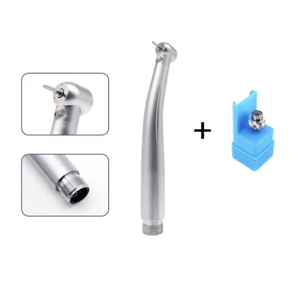 LumiDent LED Dental High Speed Handpiece With Ceramic Bearings And Push Button Design 6
