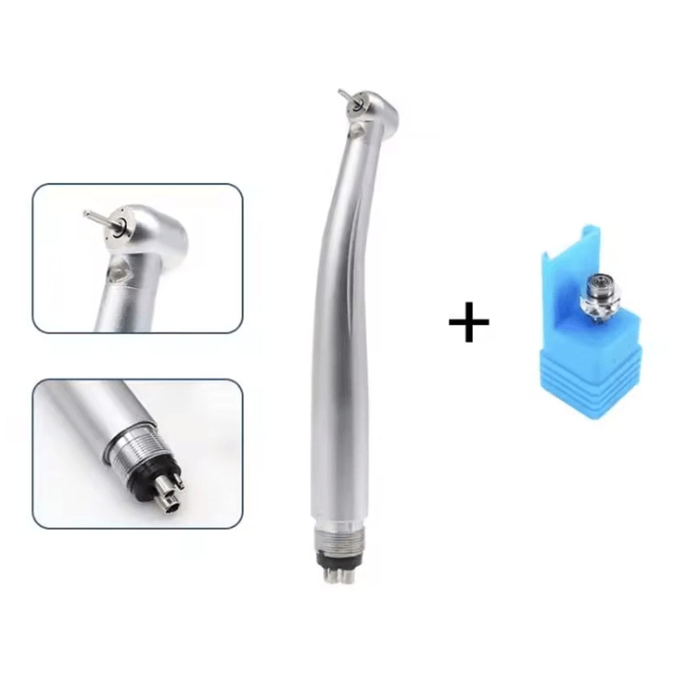 LumiDent LED Dental High Speed Handpiece With Ceramic Bearings And Push Button Design 7