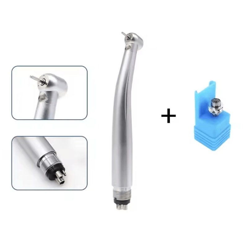 LumiDent LED Dental High Speed Handpiece With Ceramic Bearings And Push Button Design 7