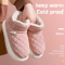 ThermaStep Thick Soled Anti Slip Winter Cotton Slippers With Fleece Lining 2