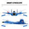 SkyRaptor F22 RC Jet Glider With LED Lights And 24G Remote Control 1