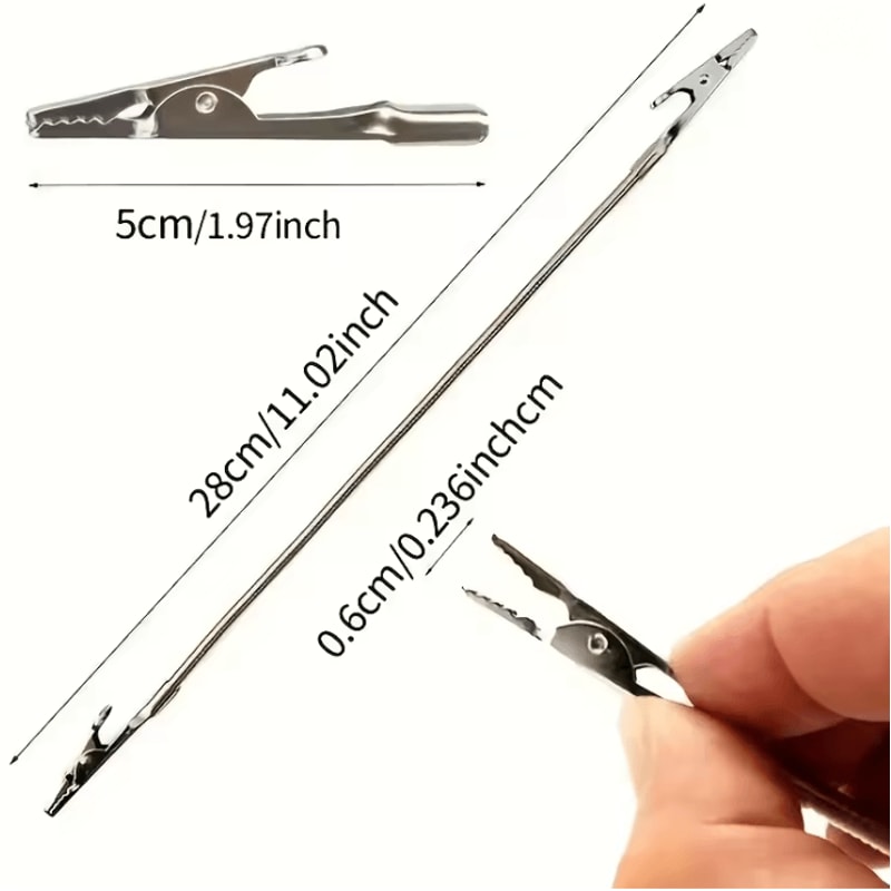 DualGrip Mosquito Coil Holder Flexible Double Ended Clip 4