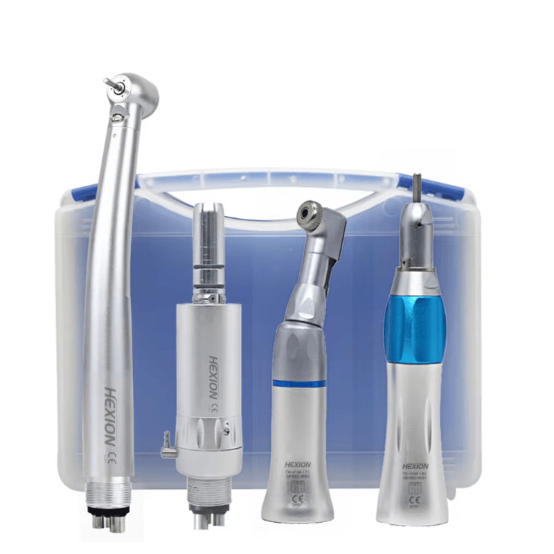 ProLite 4 Piece LED Dental Handpiece Kit With E Generator And Water Spray System 6