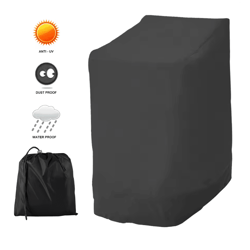 weathershield stackable patio chair cover waterproof outdoor protector
