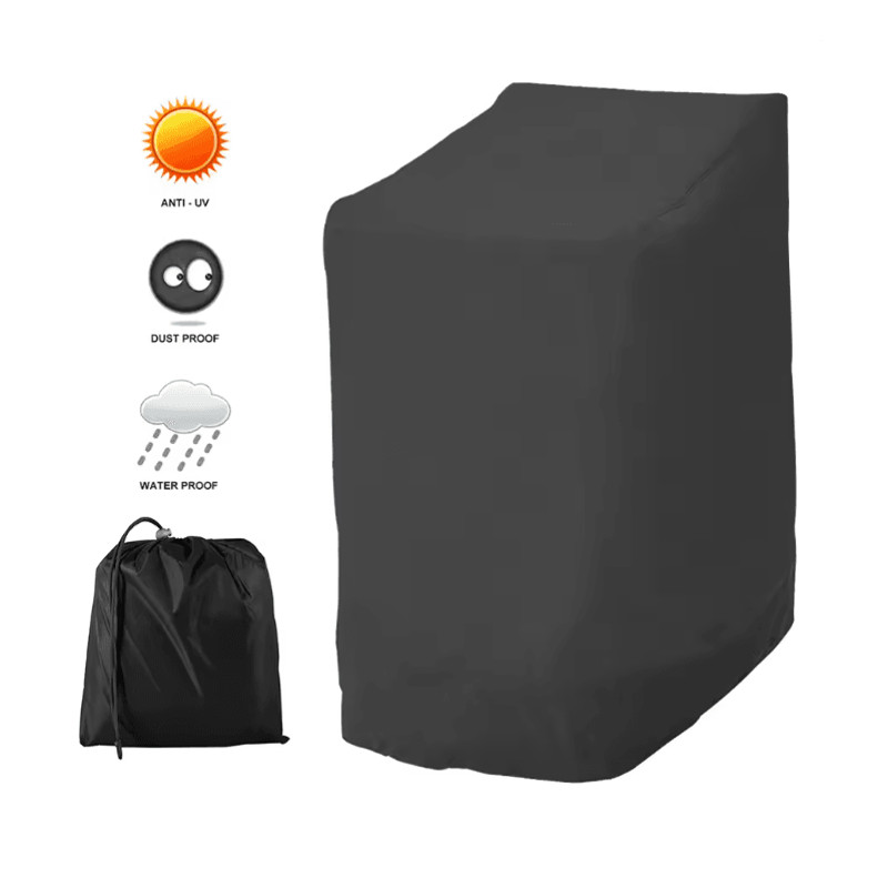 WeatherShield Stackable Patio Chair Cover Waterproof Outdoor Protector 0