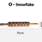 FrostCraft Christmas Embossed Wooden Rolling Pin For Holiday Cookie Designs 5