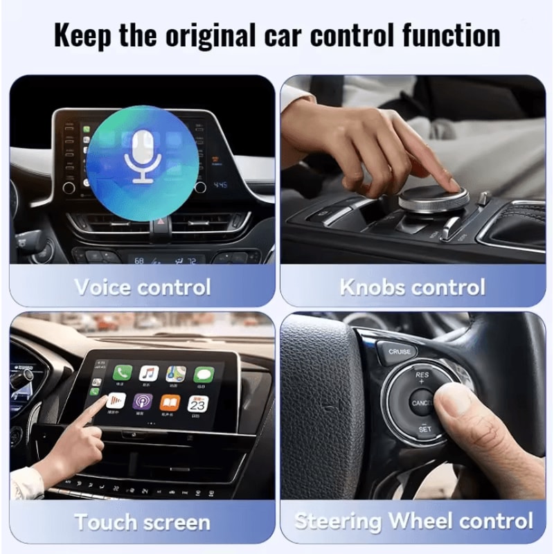 AutoLink Wireless CarPlay And Android Auto Adapter Smart Mini Box 1
