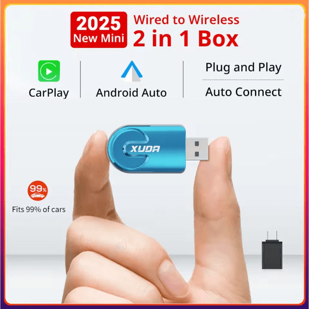 AutoLink Wireless CarPlay And Android Auto Adapter Smart Mini Box 7