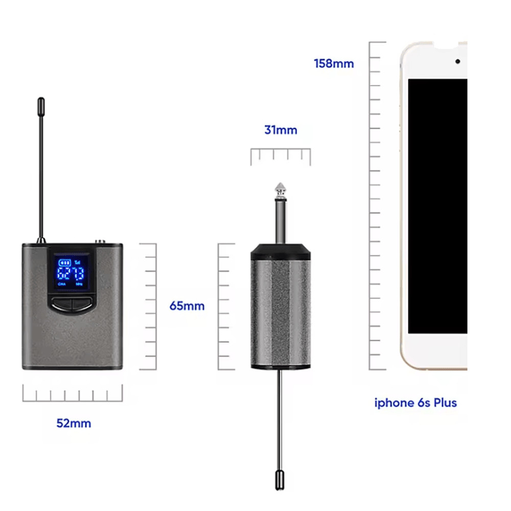 ClearVoice Pro Wireless Microphone System With Headset And Lavalier Mic 1