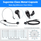 BOMGE Dual Wireless Microphone System With Headset And Lavalier Mics 1