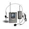 BOMGE Dual Wireless Microphone System With Headset And Lavalier Mics 4