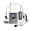 BOMGE Dual Wireless Microphone System With Headset And Lavalier Mics 4