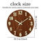 LumiWood 12 Inch Silent Luminous Wall Clock With Night Light And Nordic Design 1