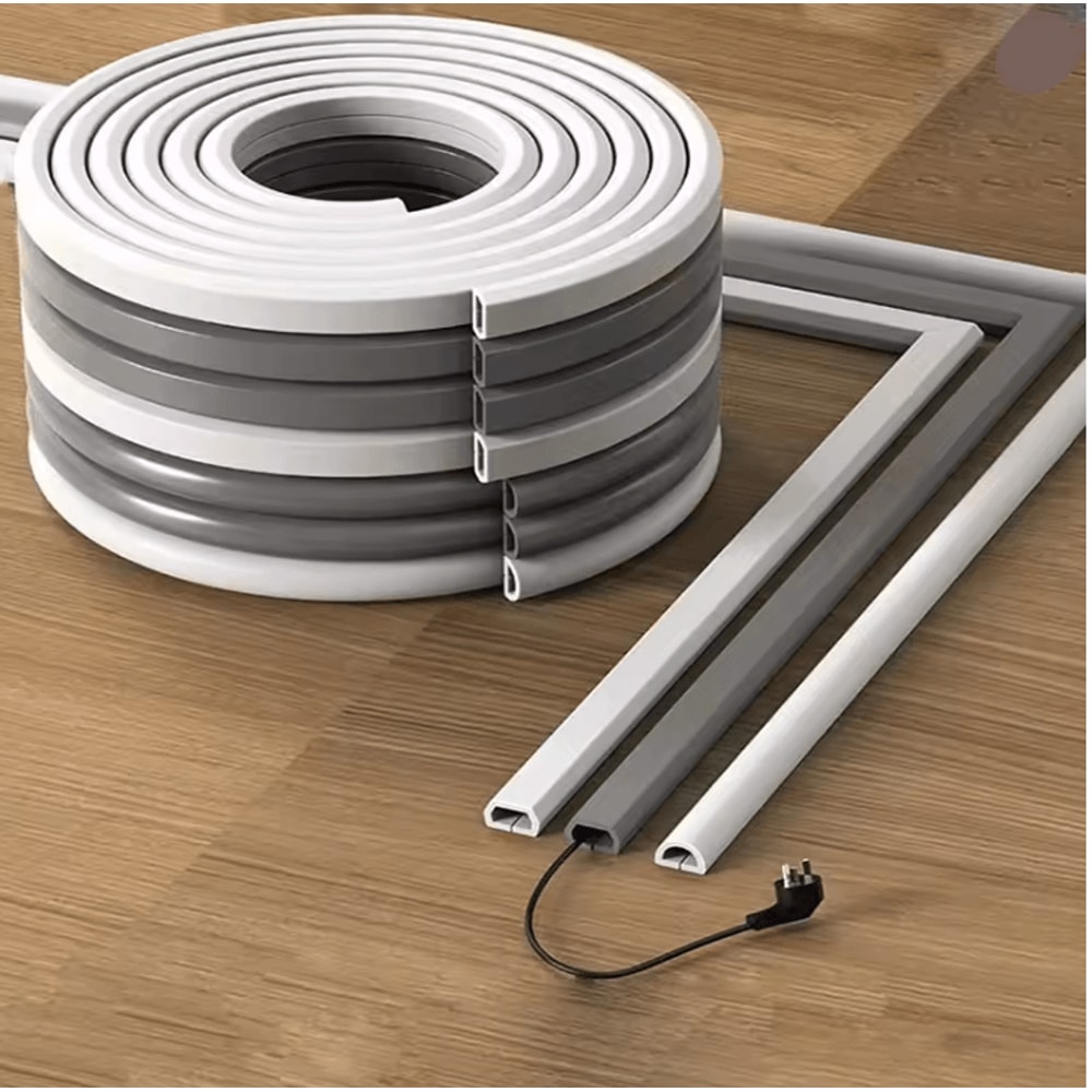 SafePath 3M Self Adhesive Floor Cord Cover And Cable Protector 0
