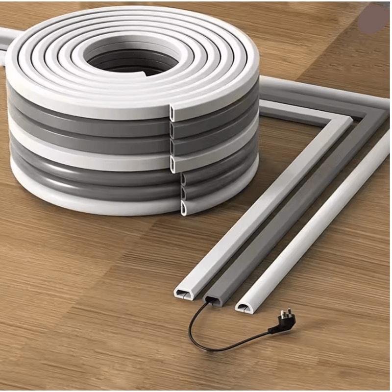 SafePath 3M Self Adhesive Floor Cord Cover And Cable Protector 0