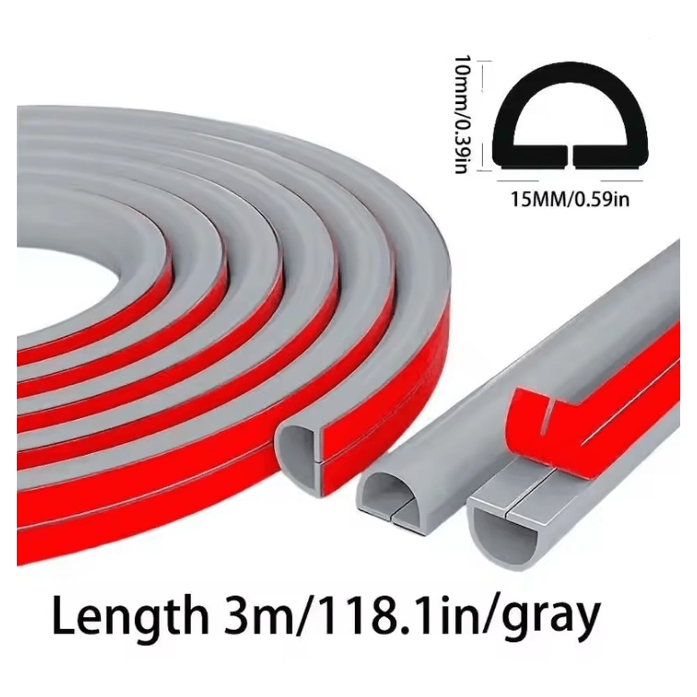 SafePath 3M Self Adhesive Floor Cord Cover And Cable Protector 2