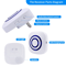 SafeSense Wireless PIR Motion Sensor Doorbell For Home And Business 4