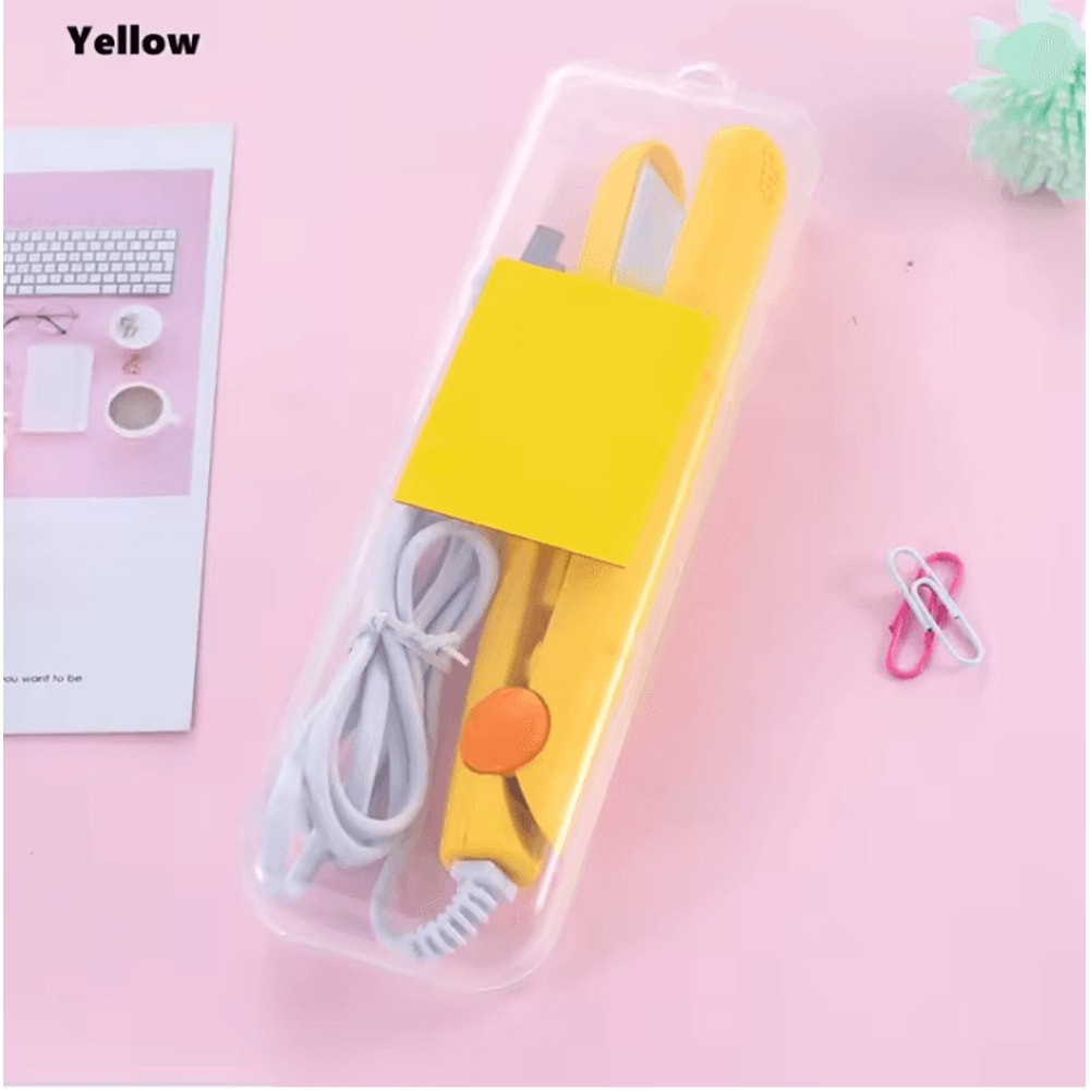 StyleEase Mini Ceramic Hair Straightener And Curler For Travel And Everyday Use 4